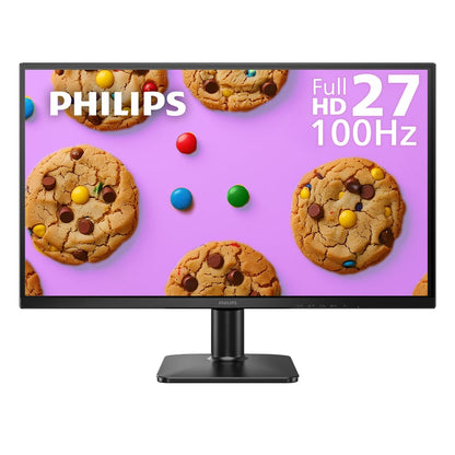 Philips 221V8LB 22 inch Class Thin Full HD (1920 x 1080) Monitor, 100Hz Refresh Rate, VESA, HDMI x1, VGA x1, LowBlue Mode, Adaptive Sync, 4 Year Advance Replacement Warranty