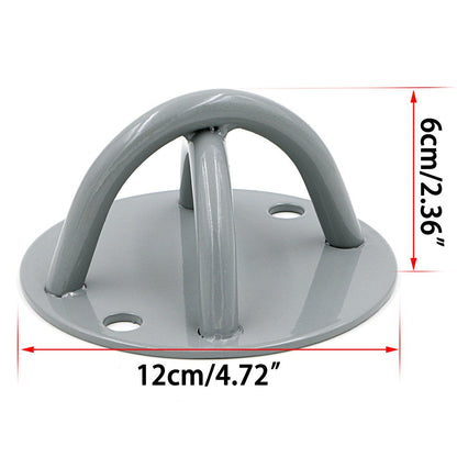 Hipiwe Ceiling Anchor - Wall Mount Bracket for Suspension Straps, Gymnastic Rings, Aerial Yoga Swing & Hammock, Resistance Band, Battle Rope (2 Pcs)