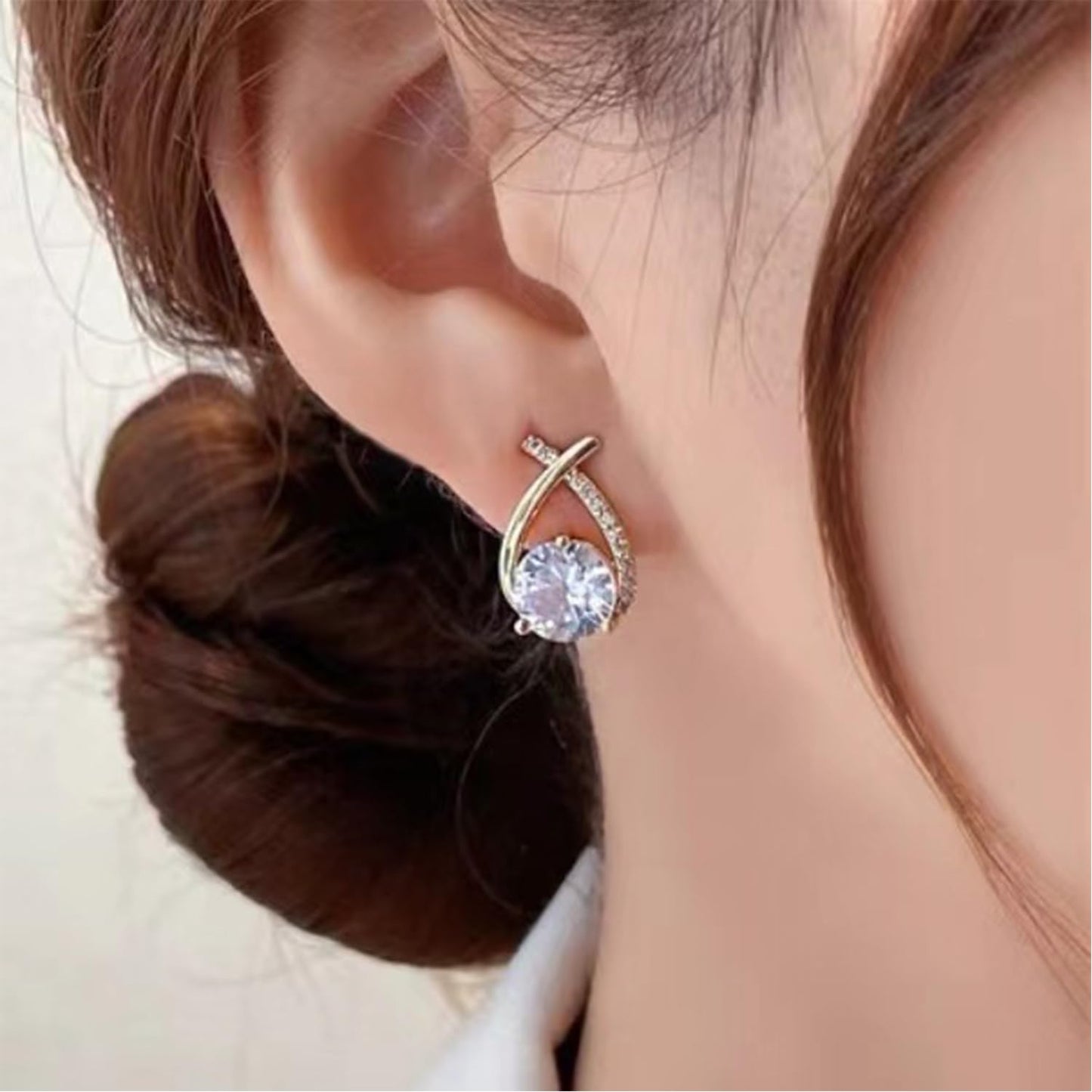 Lymphatic Earrings for Women Halolux Lymphvity Germanium Drainage Therapy Negative Ion Lymph Detox Earrings Jewelry (Silver)