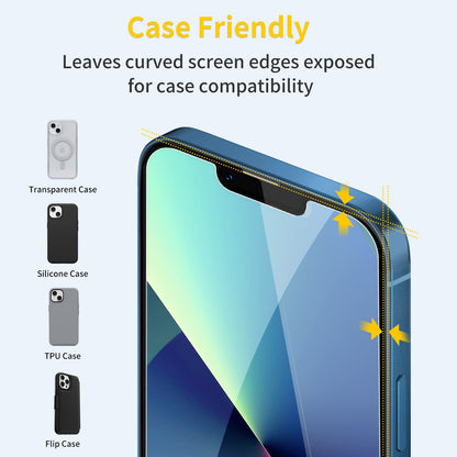 UNBREAKcable Shatterproof Tempered Glass Screen Protector for iPhone SE 2022/SE 2020, iPhone 8/7 [3-Pack] [99.99% HD Clear] [Easy Installation Frame] [9H Hardness][Bubble Free] for Apple 4.7''