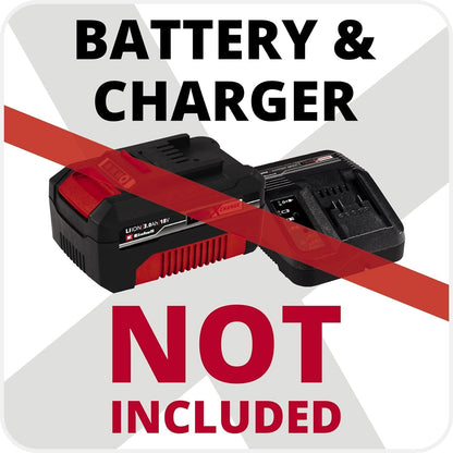 Einhell Power X-Change 18V Hybrid Rechargeable Work Light - Portable Rechargeable, Battery Powered, LED (1800Lm Max) - TE-CL 18/1800 LiAC Solo Job Site Floodlight Work Lamp (Battery Not Included)