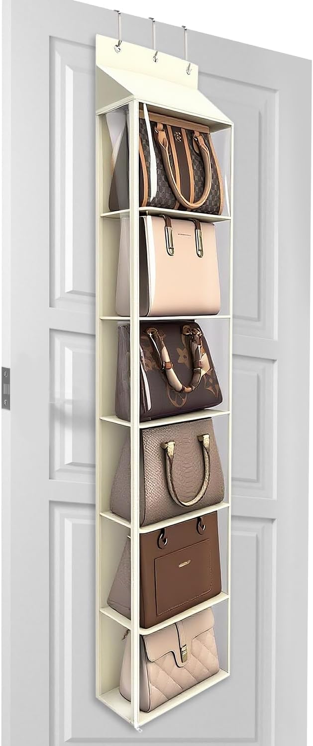 Lirex Over The Door Purse Organizer & Purse Shelf