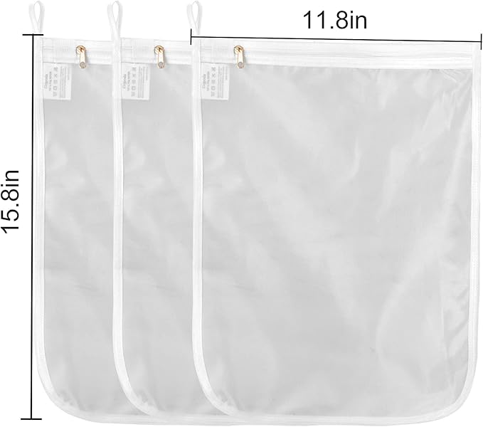 GOGOODA Delicates Laundry Bags, Fine Mesh Wash Bag