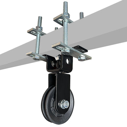 Upgraded Cable Pulley System Gym, LAT Pull Down Machine for Home Gym Equipment, Weight Pulley System for Cable Machine, LAT Pulley System Gym for Strength Training Power Cages, Power Racks (Style 4)