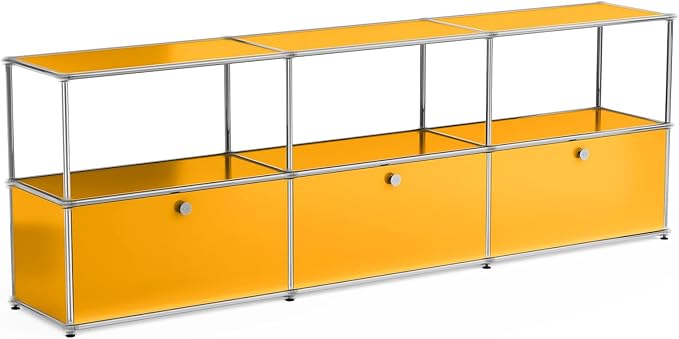 Modern Storage Cabinet Sideboard Versatile Free-Standing Organizer Cabinets