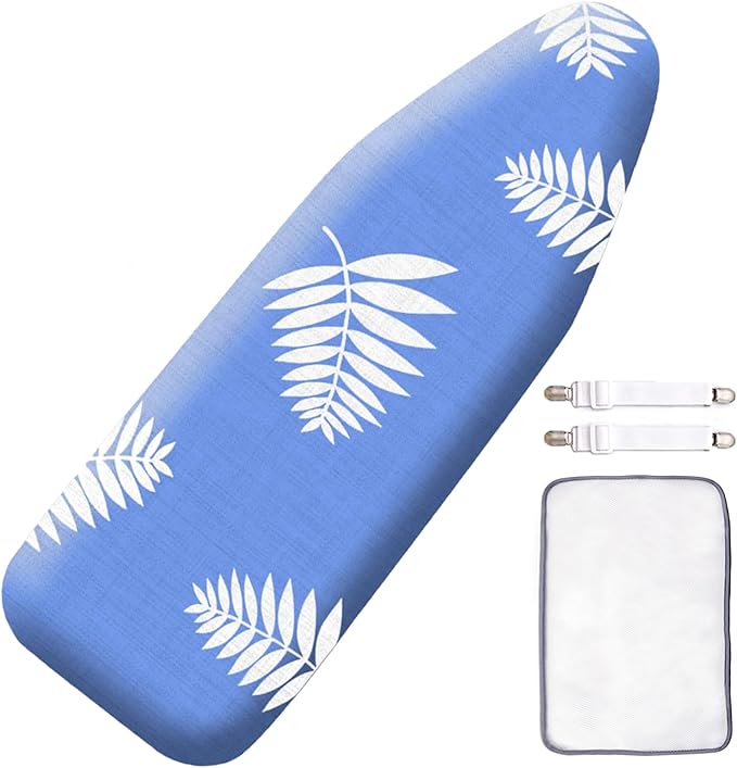 SheeChung Ironing Board Cover and Pad 15 x 49 Inch, Iron Board Cover