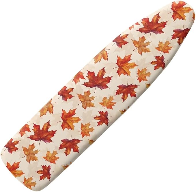 Easy Installation 15x54 Fall Maple Leaf Ironing Board Cover