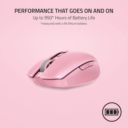 Razer Orochi V2 Mobile Wireless Gaming Mouse: Ultra Lightweight - 2 Wireless Modes - Up to 950hrs Battery Life - Mechanical Mouse Switches - 5G Advanced 18K DPI Optical Sensor - White