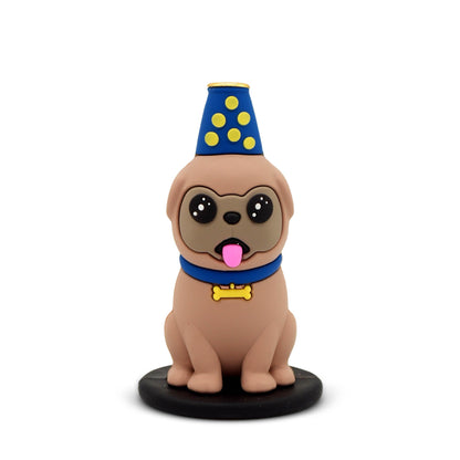 GOOFBALLS Funny Birthday Candle Holder – Humorous Party Decoration & Gag Gift – Quirky Cake Topper for Adults & Friends - Dog