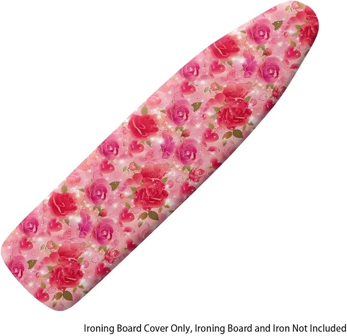 Rose Design Extra Thick Ironing Board Covers