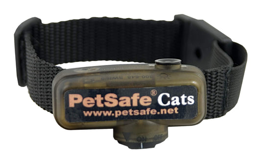 PetSafe In-Ground Cat Fence Receiver Collar, Waterproof, Tone and Static Correction, Stretch-Section for Safety, for Cats Over 6 lb - from The Parent Company of Invisible Fence Brand