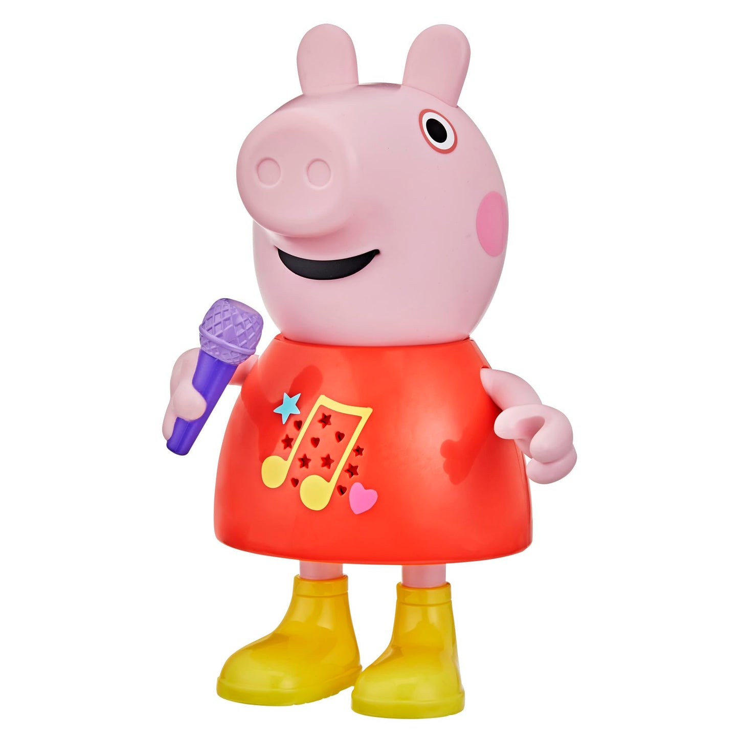 Peppa Pig Talk & Sing Peppa Doll - English Version, Pink, 20 cm