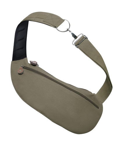 Rothco Vintage Canvas Crossbody Sling Bag – Compact Travel Shoulder Backpack 2L Storage