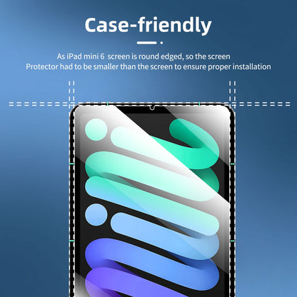NEW'C 2 Pack Designed for iPad (A16) 11th Generation 2025, iPad 10th Generation 10.9 inches 2022 Screen Protector Tempered Glass, Bubble Free, Ultra Resistant (Easy Installation Frame)