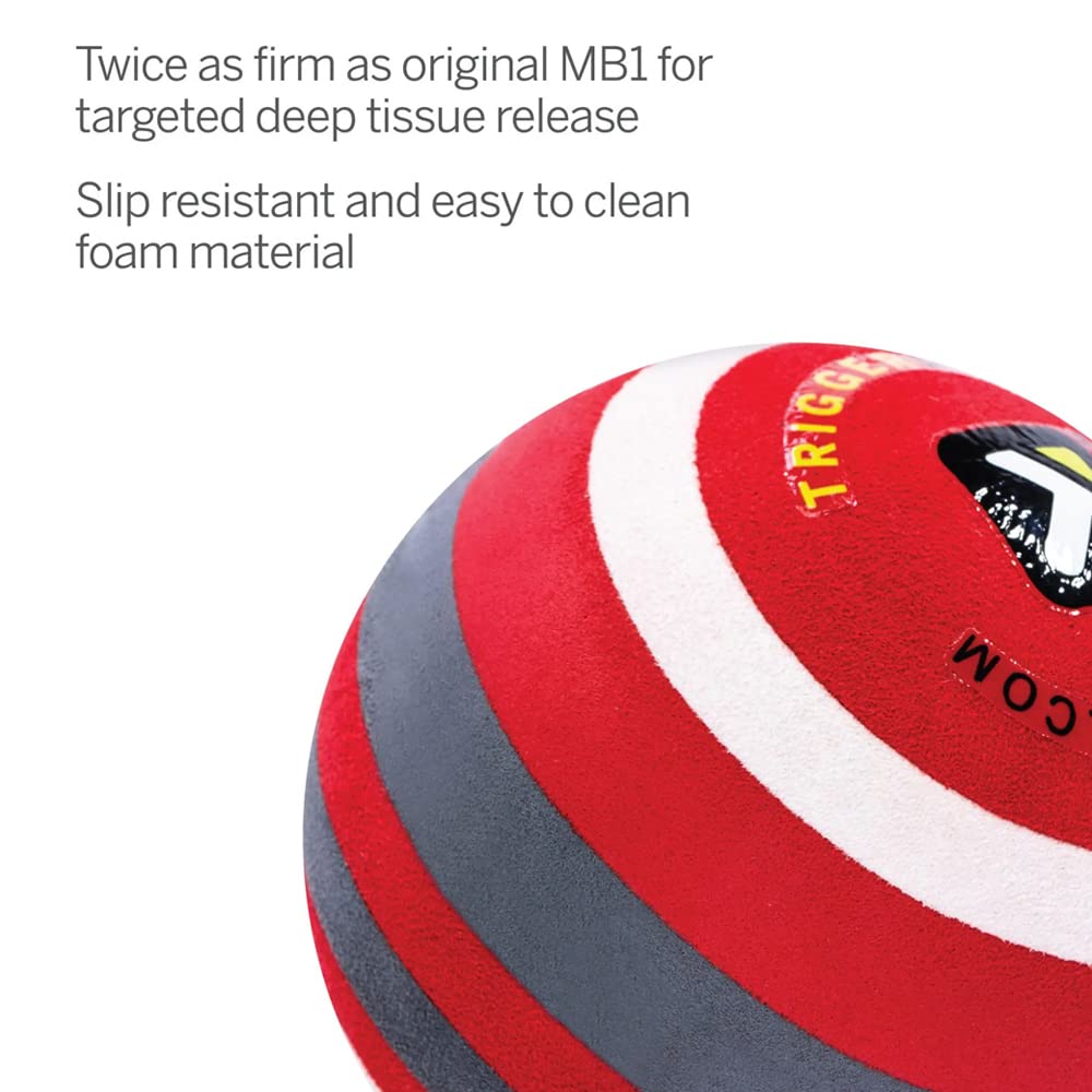 Trigger Point Performance TriggerPoint Foam Massage Ball for Deep-Tissue Massage, MBX Extra Firm (2.6-inch)