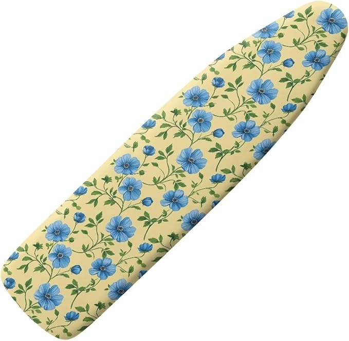Blue Floral Ironing Board Cover Standard Ironing Board Full Size