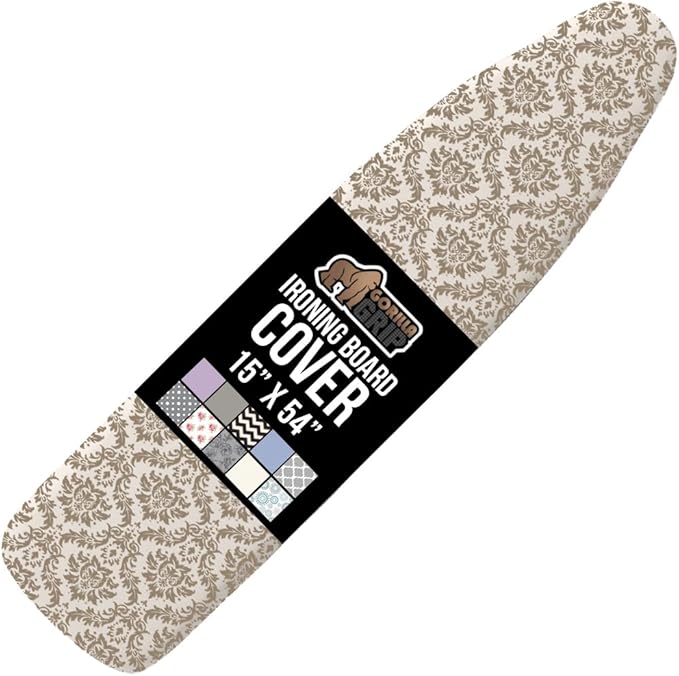 The Original GORILLA GRIP Ironing Board Cover and Pad, Silicone Coating