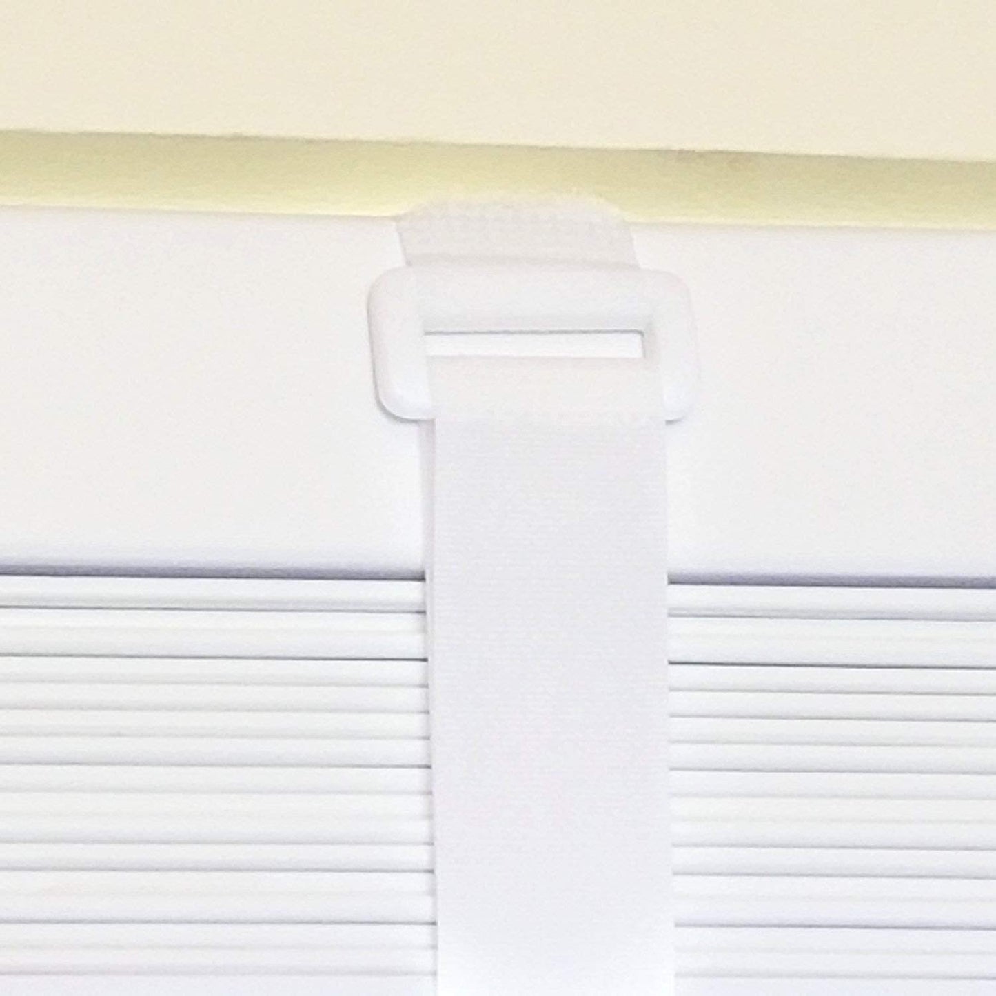 ENVISIONED Reusable Cinch Straps 1.5" x 15" - 10 Pack, Multipurpose Quality Hook and Loop Securing Straps (White)