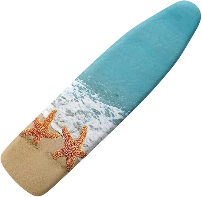 Beach Starfish Ironing Board Cover Standard Size Ironing Board Pad Protective