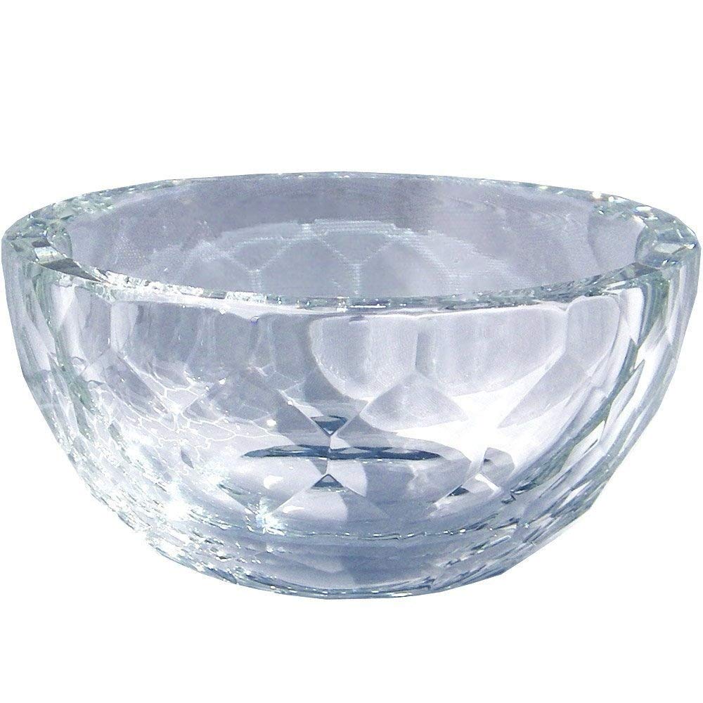 Amlong Crystal Clear Faceted Crystal Mini Bowl 3 Inch