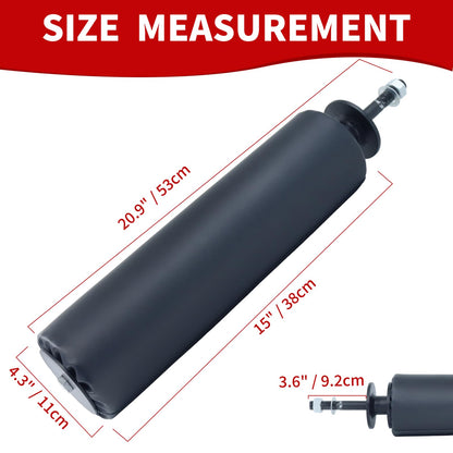 Single Leg Squat Roller for Squat Rack Power Rack Attachments Bulgarian Split Squat for Workout Equipment Home Gym Accessories 16mm