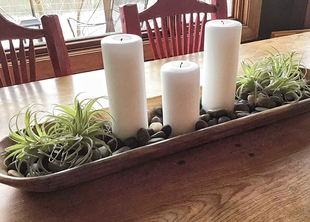 Artificial Air Plants Faux Succulents Plants Unpotted Small Tillandsia Look Real in Flocked Green Premium Crafting DIY Floral Decor for Home Garden Office Party, 3 pcs