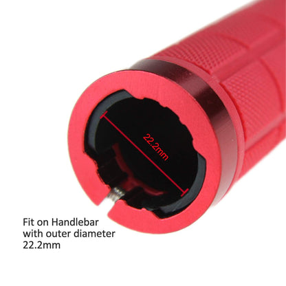 PLATT Bike Handlebar Grips Rubber Comfortable Bicycle Handle Grip for MTB/BMX with Plastic End Caps (Black A)