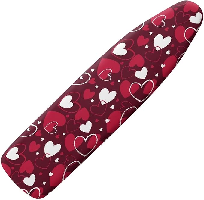 Heart Cute Ironing Board Cover Romantic Standard Size 15″x54″ Ironing Board