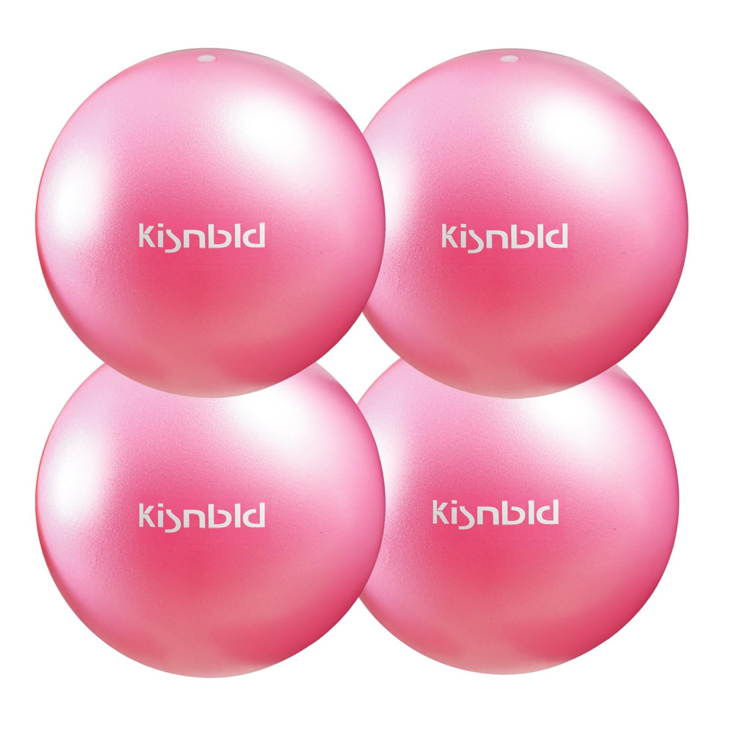 Small Exercise Ball, 9 Inch Mini Pilates Ball, Anti Burst and Slip Resistant Mini Yoga Ball for Stability, Fitness, Physical Therapy, Stretching & Core Strength Workout at Home Gym & Office