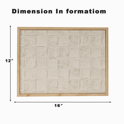 NAHARO Modern Textured Artwork- Natural wood Handcrafted Rustic Charm for Your Home - Perfect for Living Room, Bedroom,Kitchen,or Office