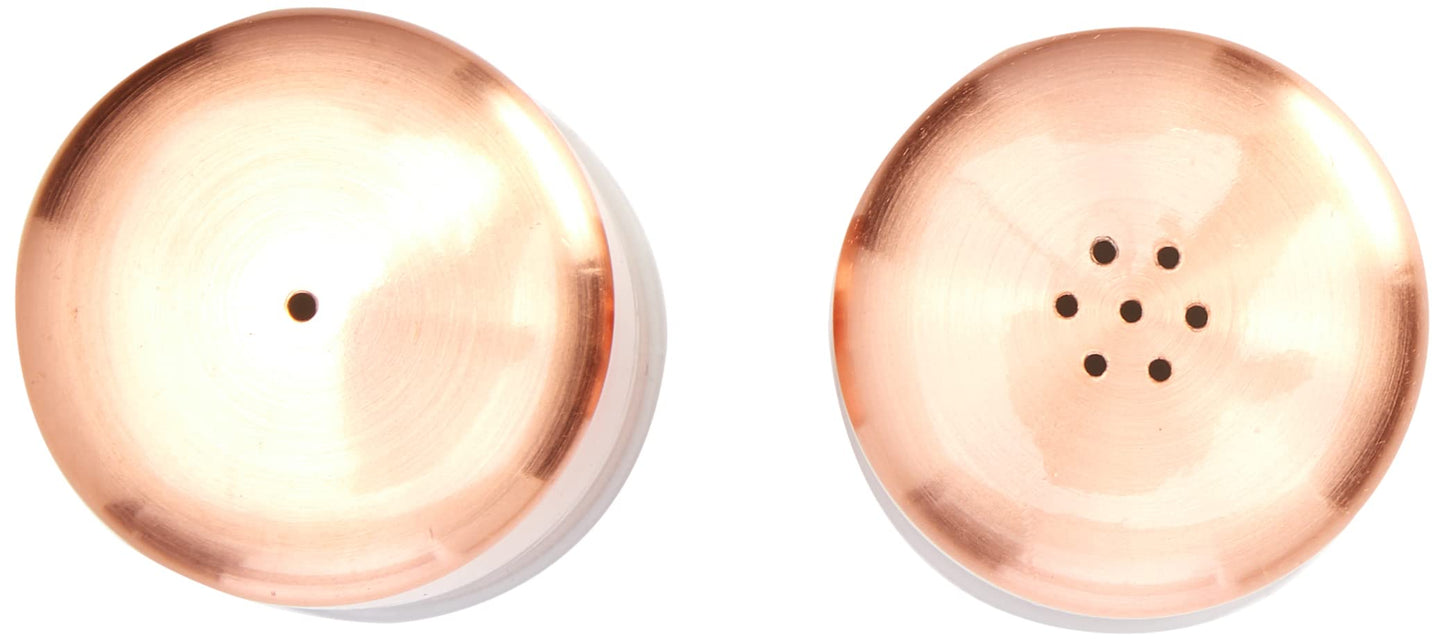 American METALCRAFT, Inc. American Metalcraft CSP2 Salt and Pepper Shaker Set, Copper, 2oz. Capacity, 6-1/4" Diameter, 9-1/4" Height
