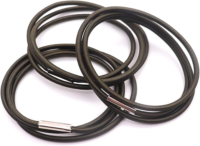 Trash can bag holder bands, trash can rubber bands set of 3, High elastic
