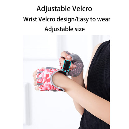 Biking Gloves Kids Boys Girls Cycling Exercise Half Finger Fingerless Gloves Child Motor Bike Riding Anti-Slip Weight Lifting Bikes Workout Climbing Bicycle Glove Gym Skate Glove