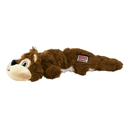 KONG - Scrunch Knots Raccoon - Internal Knotted Ropes and Minimal Stuffing for Less Mess - For Small/Medium Dogs