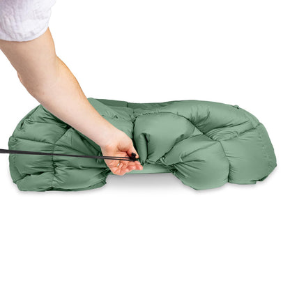 HEST Packable Comforter for Camping, Double Size - 100% Recycled Polyester Fill and Premium Quiet Fabric - Perfect for Hiking, Backpacking & Outdoor Adventures