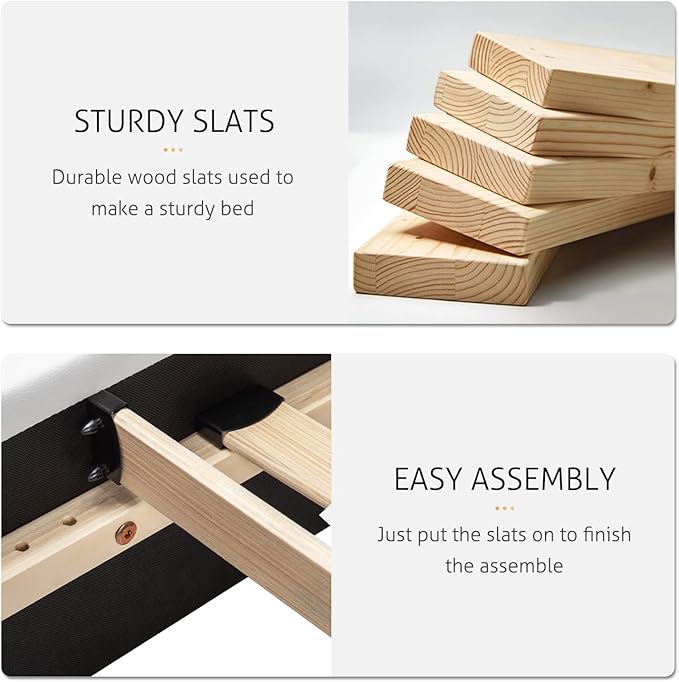 SHA CERLIN King Size Bed Frame