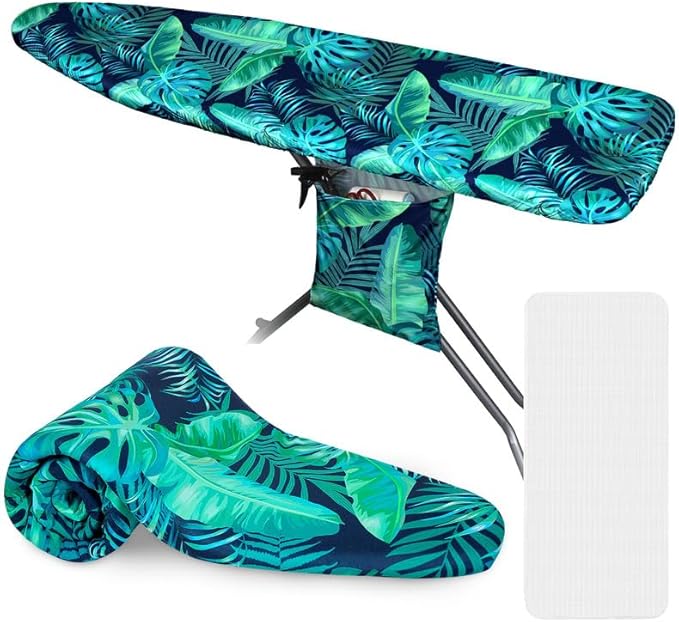 FIOBEE Ironing Board Cover and Pad Extra Thick Iron Board Pad