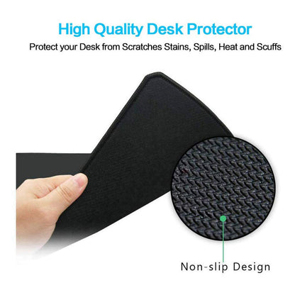 Gaming Mouse Pad,Large Extended Non-Slip Mousepad with Rubber Base and Stitched Edges,Smooth Surface Waterproof Speed Gamer Mouse Mat for Gaming, Macbook, PC, Laptop, Desk 31.5 X 11.8 Inch(Red-2)