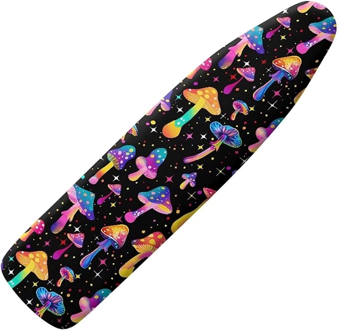 Colorful Mushroom Ironing Board Cover Universal Ironing Protector and Pad Fits