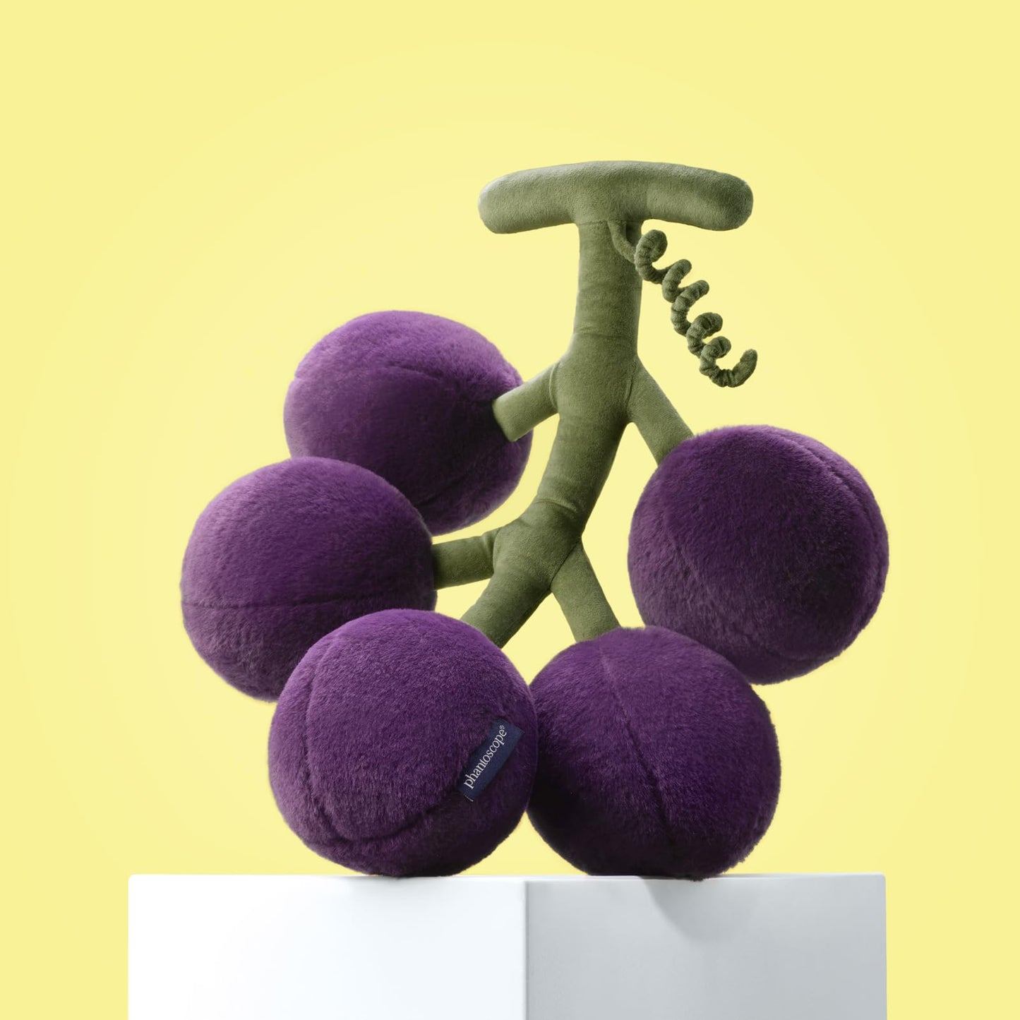 Phantoscope Papaya Shaped Throw Pillow, Fruit Themed Cushion for Couch, Bed and Chair, Pink, 10 x 15 inches