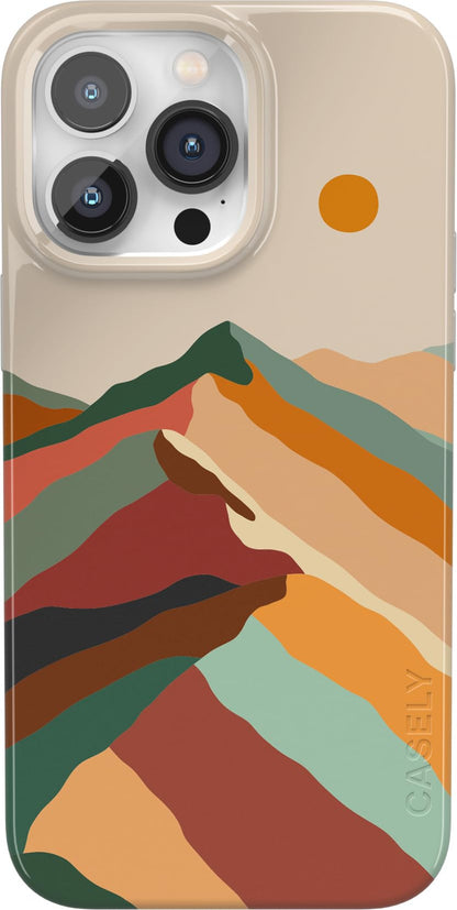 Casely iPhone 14 Pro Max Case | Fit Check | Neutral Checkerboard | Compatible with MagSafe | Classic Ultra Slim Design