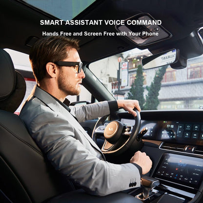 OhO Smart Glasses with Full HD Camera & Open Ear Bluetooth Speaker Headphone,Built in Memory,for Men Women
