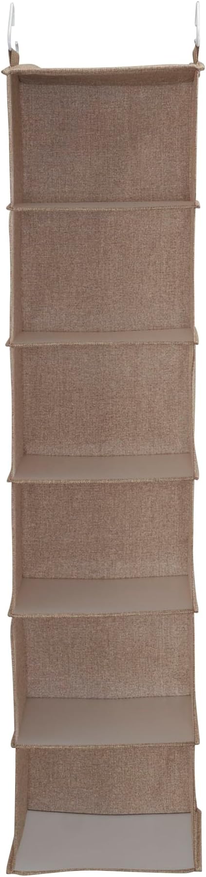 Household Essentials 6 Shelf Hanging Closet Organizer, Hanging Closet Shelf