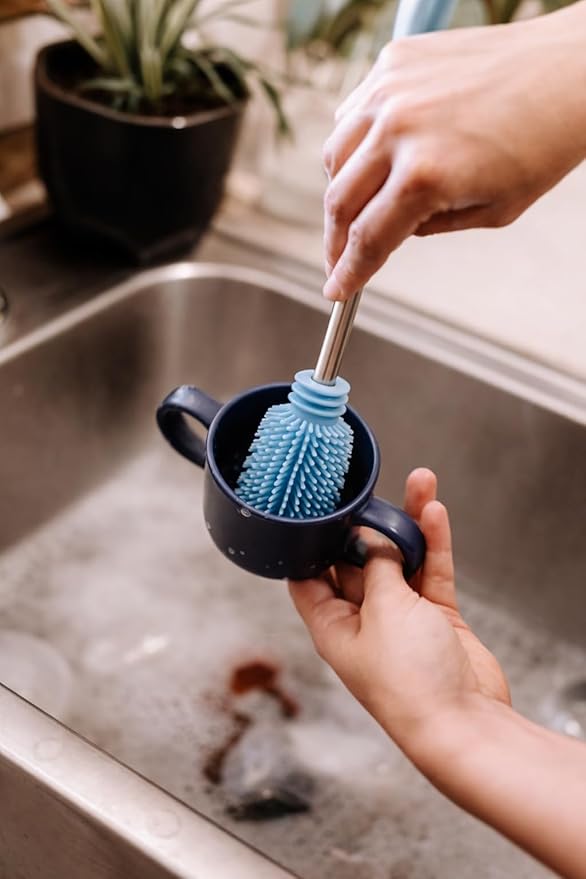 Haakaa Silicone Cleaning Brush Kit – Household Cleaning Brushes