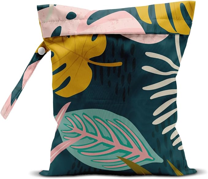 Wet Bag, Wet Dry Bag, Wet Bag for Swimsuit, Dirty Yoga Gym Clothes, Makeup Bag