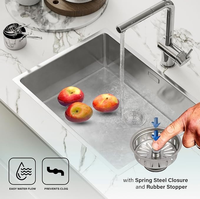 Highcraft 97353 Kitchen Sink Basket Strainer Replacement