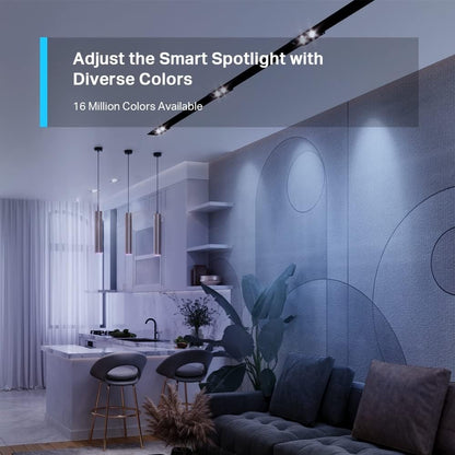 Tapo L630 (4-Pack) Smart Bulb, Alexa Light Bulb, Smart Light Bulb Spotlight, GU10 Lamp Base, 16 Million Colours, White Tunable, High Lumen & Dimmable, Remote Control, Voice Control Alexa & Google