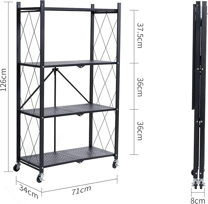 BRIAN & DANY Metal Storage Shelves