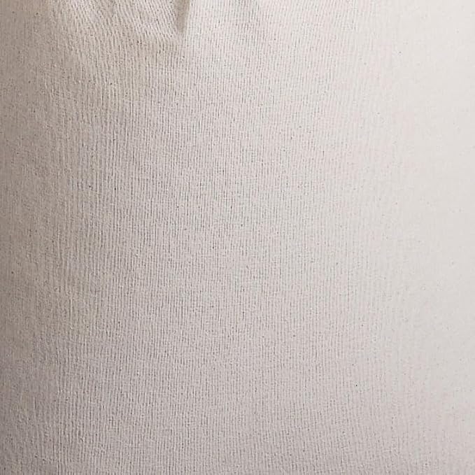 Household Essentials Cotton Laundry Bag, 100% Cotton, Drawstring Top