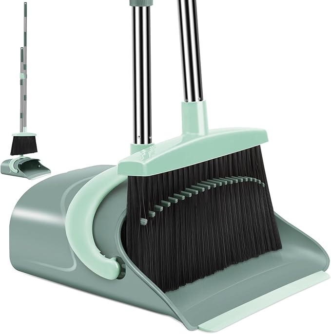 Broom and Dustpan Set for Home, Dust pan